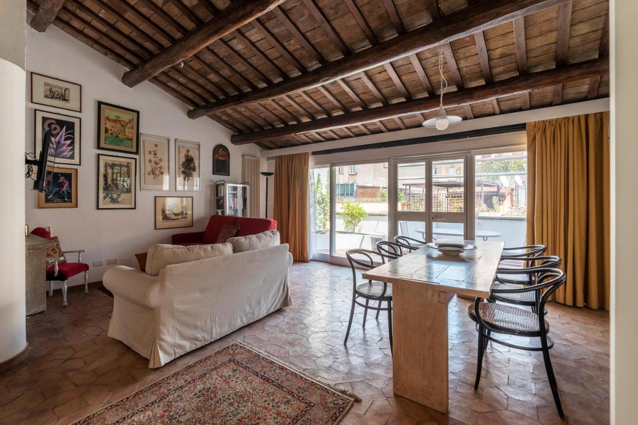 Banchi Vecchi Apartment With Terrace Rome Bagian luar foto
